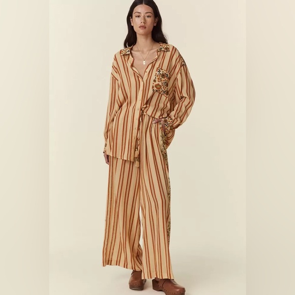 Spell Pants - NWT Spell Impala Lily Pants in Gold